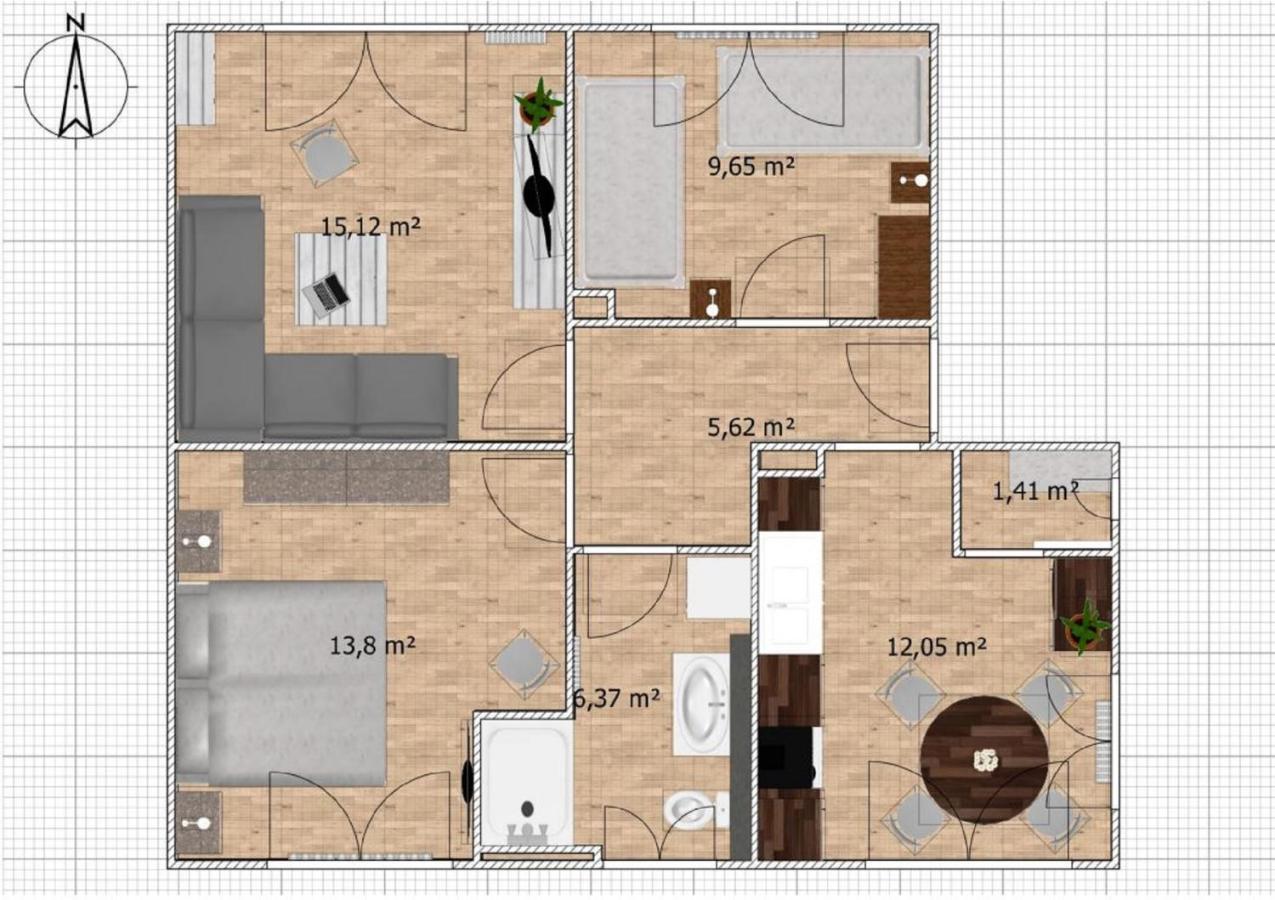 Ferienwohnung Stadtidyll Winterberg Esterno foto